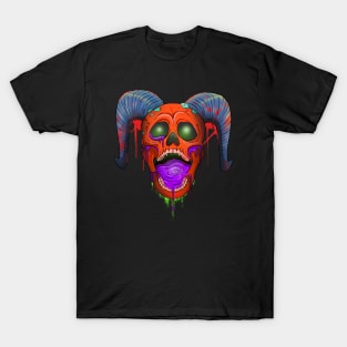 Dripping Devil Skull T-Shirt